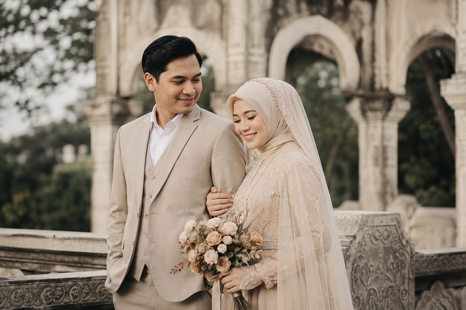 Foto perjalanan Raka & Alya